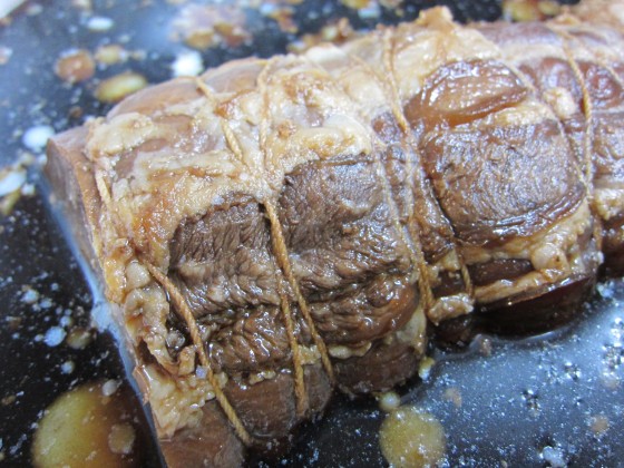 オリーブ牛で作った焼豚