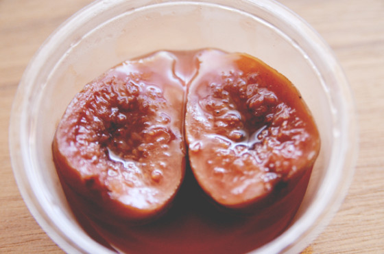 イチジクのコンポート